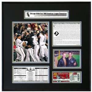   2005 American League Champions ALCS Ticket Frame