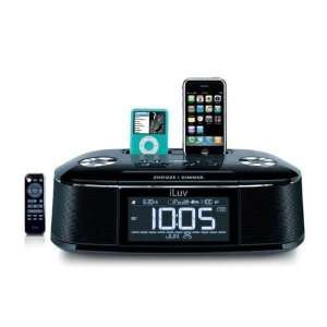   Dual Alarm Clock For iPod / iPhone   iMM173: MP3 Players & Accessories