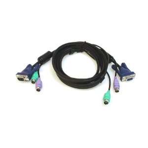   Ultra Thin 3 in 1 KVM Cable SPS 06P (6 feet)