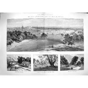   1889 AGRICULTURAL SHOW WINDSOR BROMLEY HILL QUEEN ANNE: Home & Kitchen