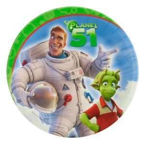  Planet 51 Dinner Plates (8 count) Party Accessory Toys 