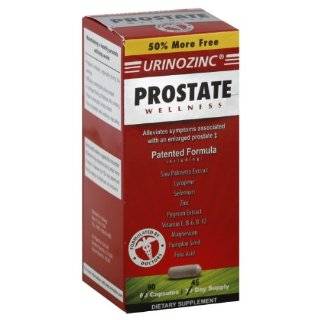 Urinozinc Prostate Formula Plus With Beta Sitosterol 60 