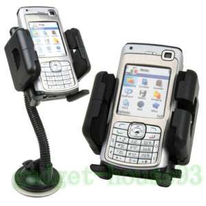 UNIVERSAL CAR MOUNT WINDSHIELD CRADLE HOLDER FOR CELL PHONE IPHONE 3Gs 