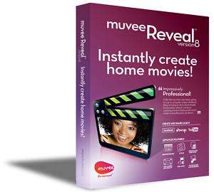 NEW muvee Reveal 8 DVD slideshow video editing software  