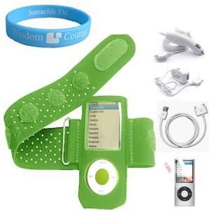   Wall Charger + USB Data Cable + Wristband  Players & Accessories