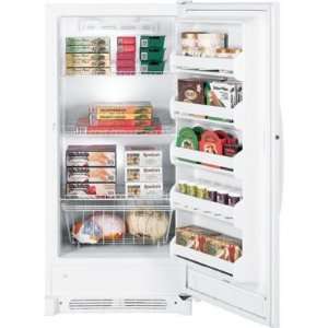  GE® 13.7 Cu. Ft. Frost Free Upright Freezer: Appliances