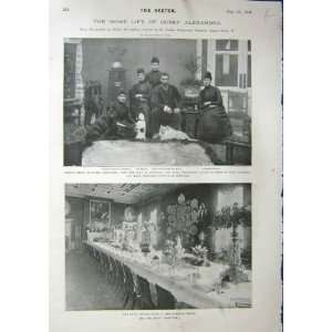   : The Sketch 1901 Home Life Queen Alexandra Old Print: Home & Kitchen