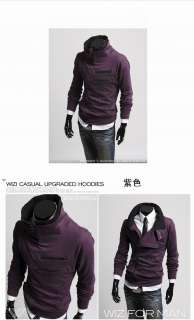 South Korea 4 color slim Mens jacket hoody Sweatshirt  