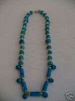 Egyptian Hand Made Ceramic Beads Necklace Bead Design  