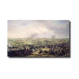  The Battle Of Leipzig 1619 October 1813 Giclee Print