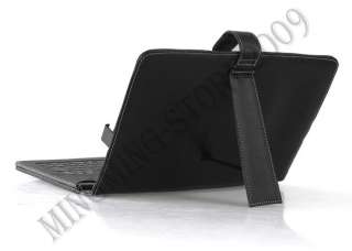 Leather Case W/ USB Wired keyboard F 10 Tablet PC 1414  