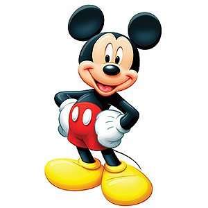  Mickey Mouse Life Size Stand Up Disney Poster