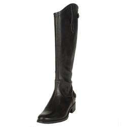 Tremp Womens Dark Brown Leather Tall Boots  Overstock