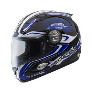  Scorpion EXO 1000 Full Face Motorcycle Helmet RPM Blue 