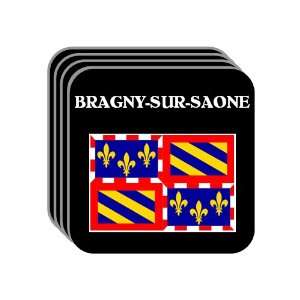  Bourgogne (Burgundy)   BRAGNY SUR SAONE Set of 4 Mini 