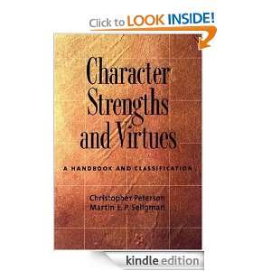 Character Strengths and Virtues: A Handbook and Classification 