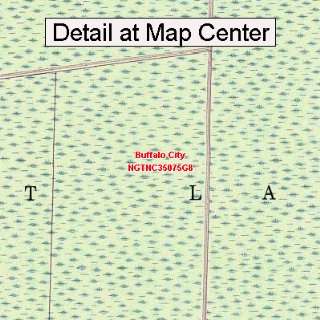   Map   Buffalo City, North Carolina (Folded/Waterproof): Sports