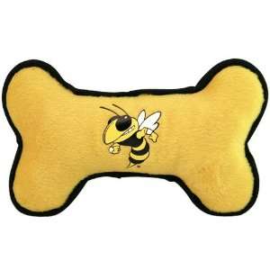  Georgia Tech Yellow Jackets Gold Navy Blue Plush Bone Dog 