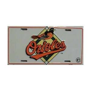  Orioles Classic Metal Auto Tag Embossed: Automotive
