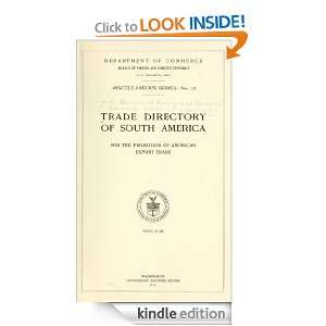 Trade directory of South America for the promotion of American export 