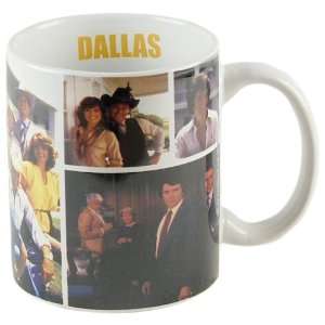  Pop Art Products   Dallas mug céramique Collage of Characters 