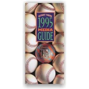  1995 Detroit Tigers Information & Media Guide Sports 