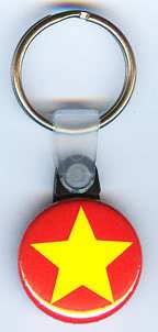 KEYCHAIN   Any Design You Want button custom key ring  