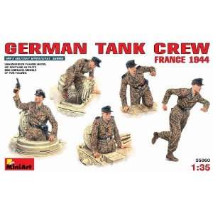  MiniArt 1/35 German Tank Crew, France 1944 (5 Figures) Kit 