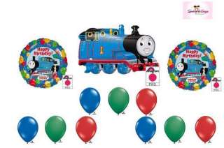 Thomas the Train Happy Birthday Party Balloon Set Lot  