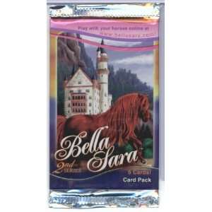 Bella Sara 2nd Series Trading Cards Unopened Pack (5 cards/pack 