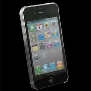   Clear Case Cover For Apple iPhone 4 4G Cell Phones & Accessories