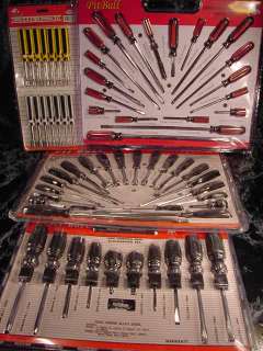 66pc. SCREWDRIVER and NUT DRIVER SET New screw  