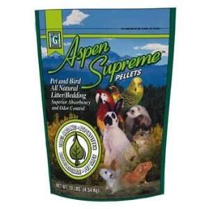 Green Pet Aspen Supreme Pellets Pet and Bird All Natural Litter 
