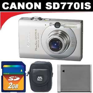  Canon PowerShot SD770IS 10MP Digital Camera with 3x 