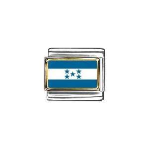 Honduras Flag Italian Charm Bracelet Link