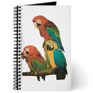  Journal (Diary) with Family of Parrots on Cover 