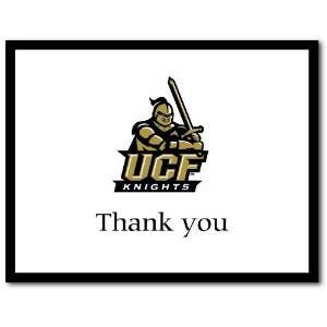  Palm Tree Paperie UCF Knights Thank You Note Cards, 10 