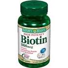 Biotin Capsules Natures Bounty high potency biotin 1000mcg tablets 