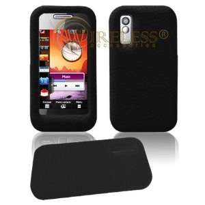   S5230 Black Premium Feel Silicon Skin Case: Cell Phones & Accessories