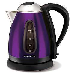 Buy Morphy Richards 43977 Purple Accents Kettle from our Kettles range 