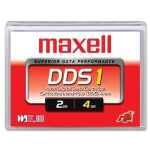 Maxell Corp. Of America   4 mm Tape Cartridges, DL90M, DDS2, 4GB/8GB