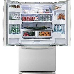   Refrigerator, White (Model RF266AE)  Samsung Appliances Refrigerators
