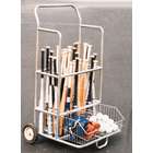 Olympia Sports Baseball Equipment Cart w/ Steel Baskets