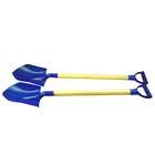 Royal Image Beach Toys   2 Blue Jumbo Wooden Handle Shovel
