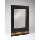 AA Importing Mirror in Distressed Black/Red