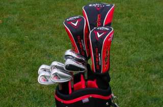 NEW Mens Callaway Complete Set Including Irons Driver Woods Bag 