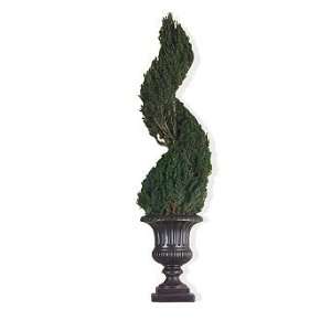  Spiral Topiary in Classic Urn   36 Tall   Frontgate