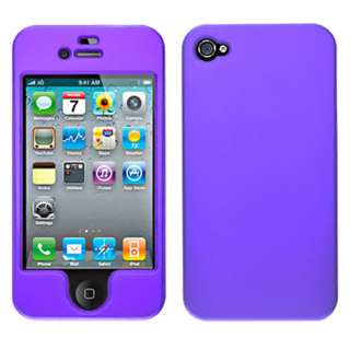 Protector Hard Snap On Cover Case for Apple iPhone 4 4G 4S w/Screen 