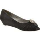 Dyeables Womens Anette   Black Satin