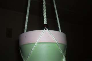   PLANT HANGER   HOLDS A 4 TO 8 INCH POT   24    4mm Cord  